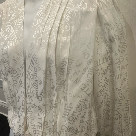 Off-white Virgil co Abloh blouse. size M - Picture 6 of 11